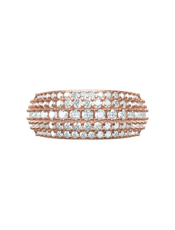 Ractangle Shape Custom Diamond Ring for Women